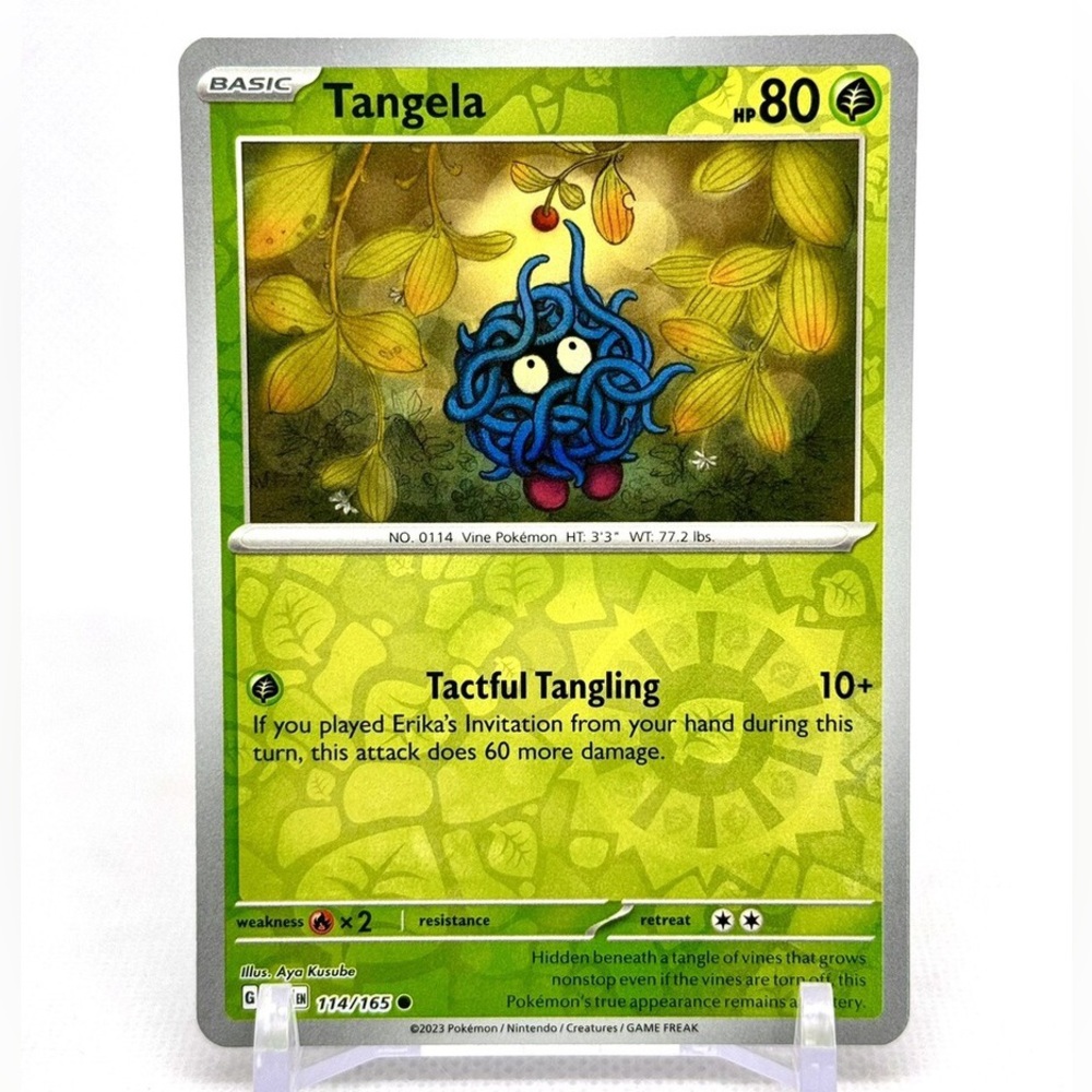 Pokemon Tangela Card 2023
